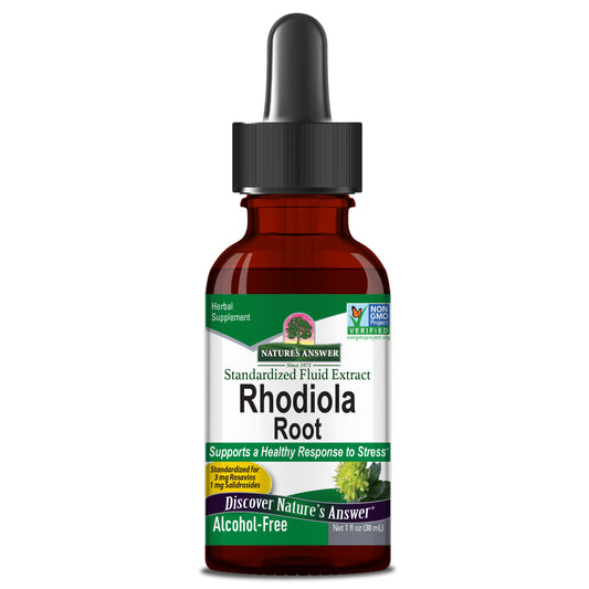 Rhodiola Root 30ml Alcohol Free