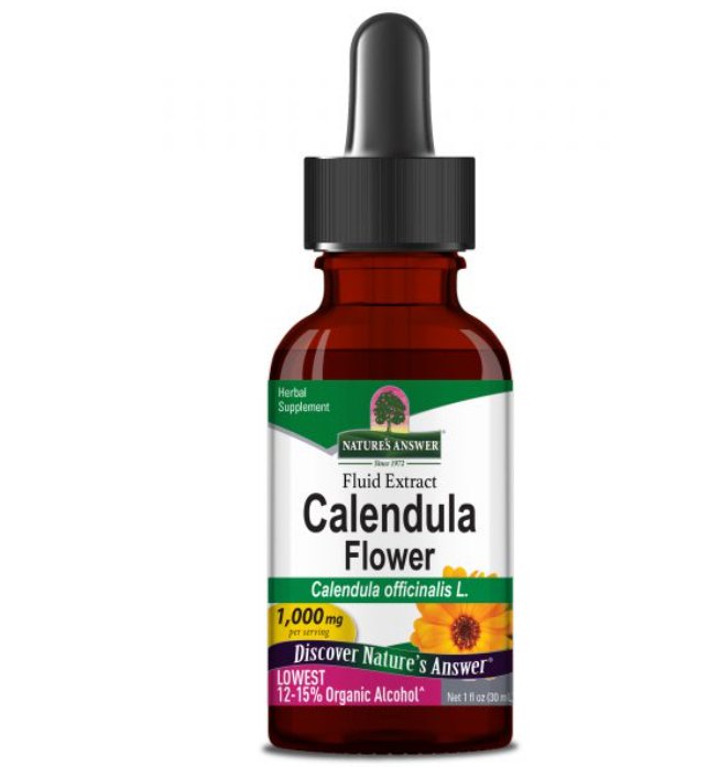 Calendula Flowers 30ml Low Alcohol - Terveys Health Store