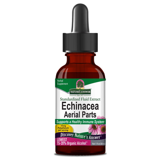 Echinacea Root 30ml Low Alcohol - Terveys Health Store