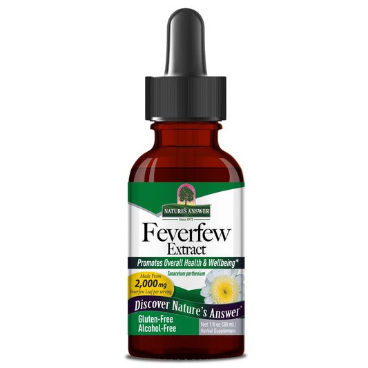 Feverfew 30ml Alcohol Free - Terveys Health Store