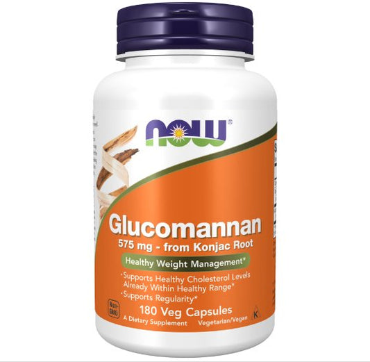 Glucomannan 575 mg Veg Capsules - Terveys Health Store