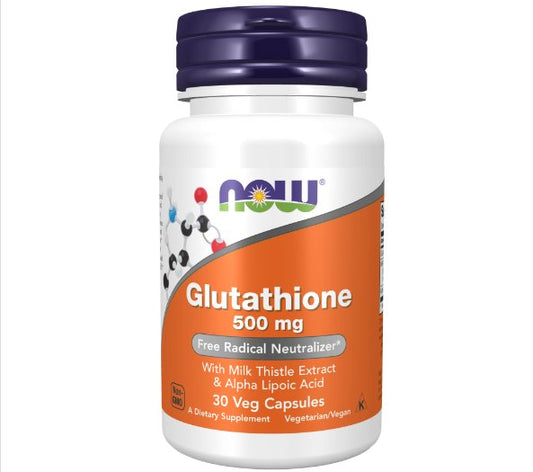 Glutathione 500 mg Veg Capsules - Terveys Health Store
