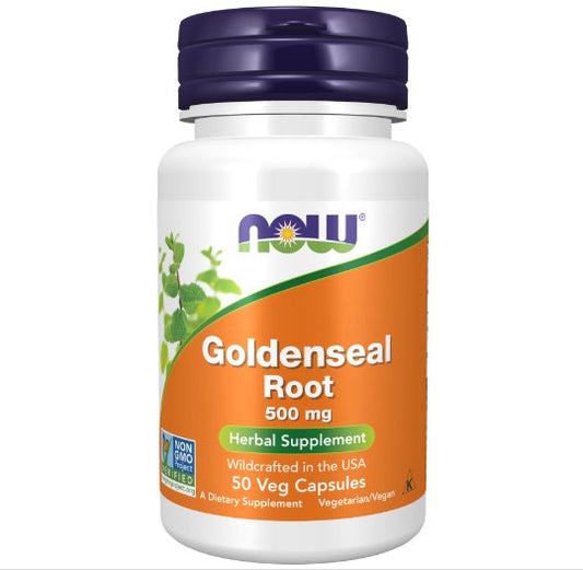 Goldenseal Root 500 mg Veg Capsules - Terveys Health Store