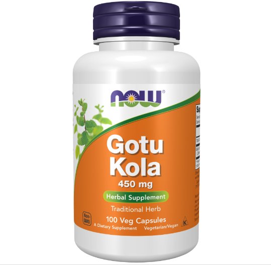 Gotu Kola 450 mg Veg Capsules - Terveys Health Store
