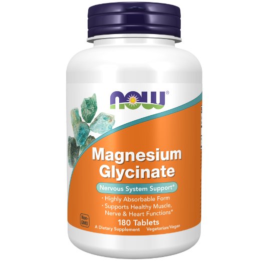 Magnesium Glycinate 200mg Tabs 180's - Terveys Health Store